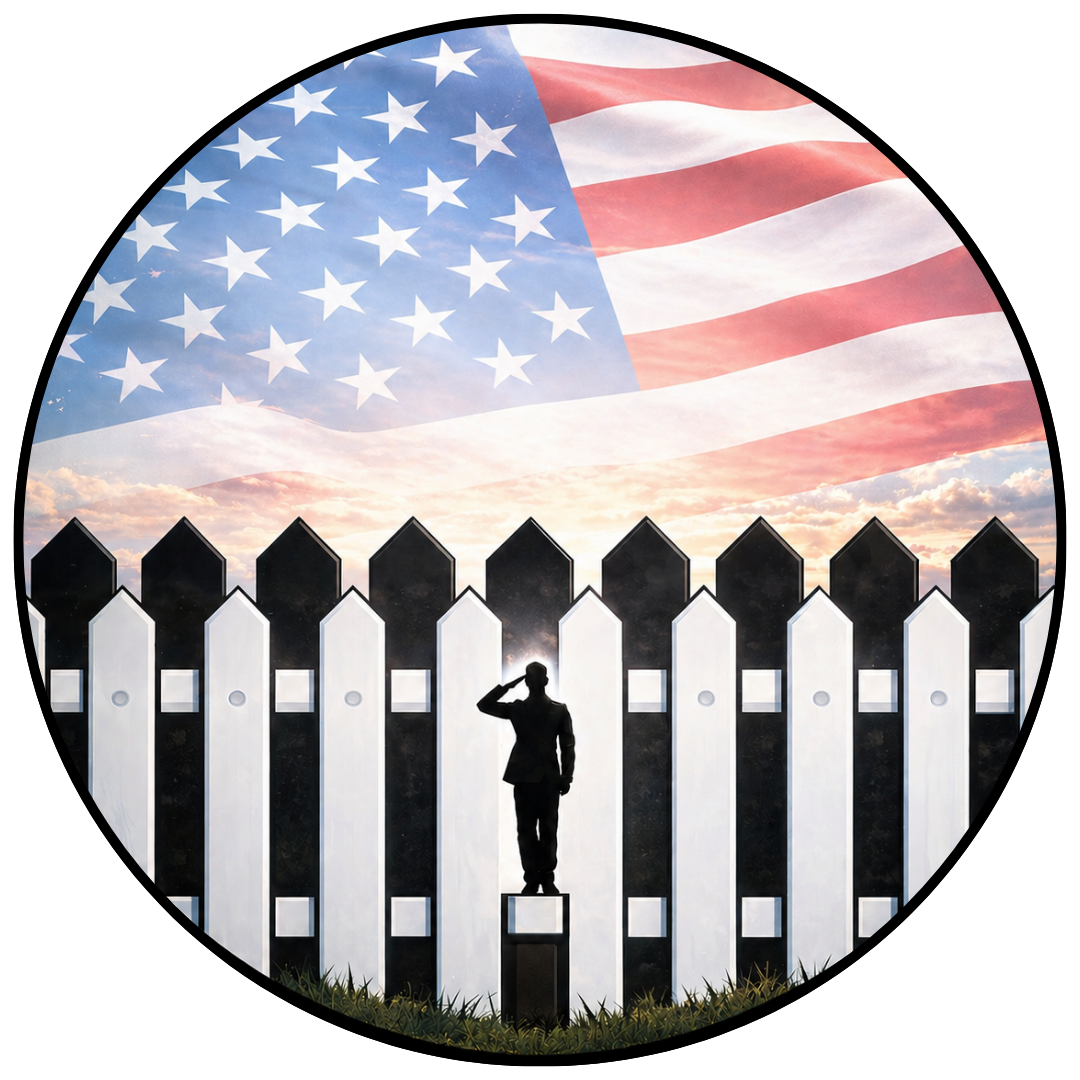 Veteran Fence Logo